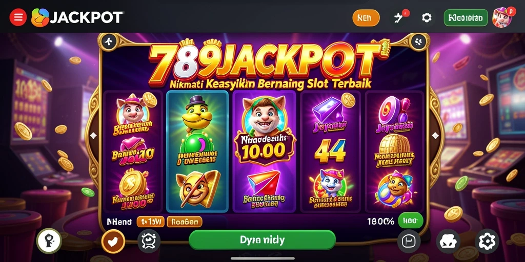Screenshot gameplay <strong>789JACKPOT</strong> yang menampilkan keseruan bermain Slot.