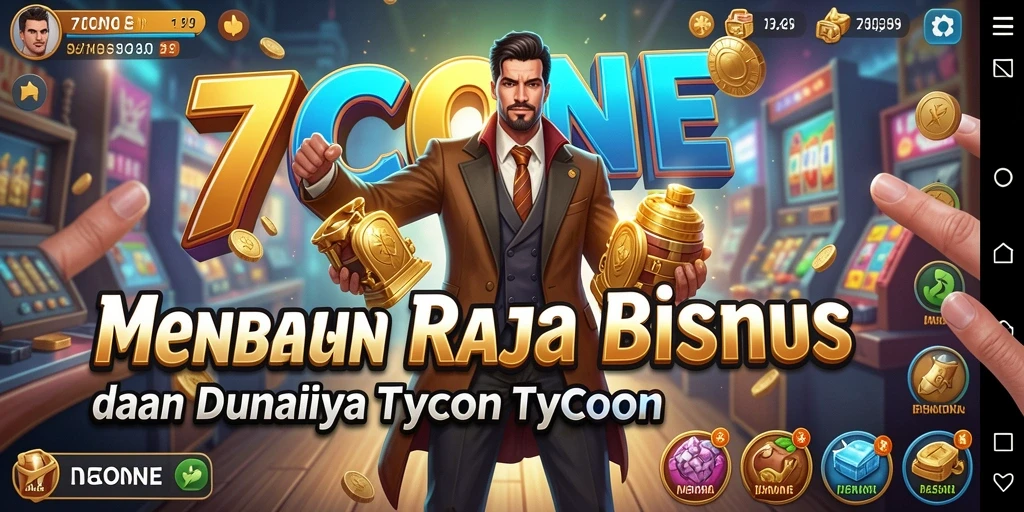 Gameplay Tycoon yang mendebarkan dan penuh strategi.
