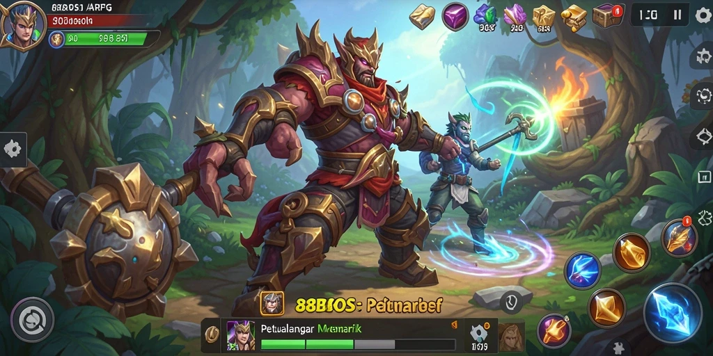 Gameplay seru dengan pertarungan dinamis di 88BOS.