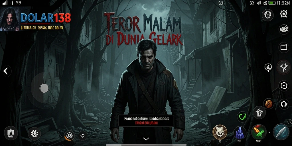 Gameplay DOLAR138 menampilkan suasana horor yang menegangkan.