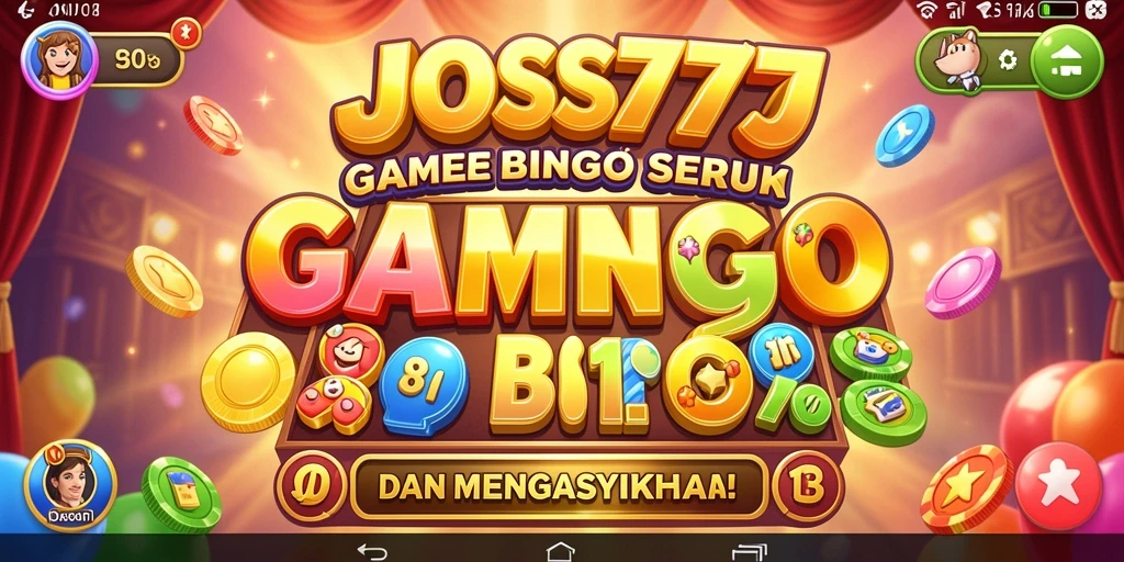 Tampilan screenshot JOSS777 menampilkan gameplay Bingo yang seru dan interaktif.