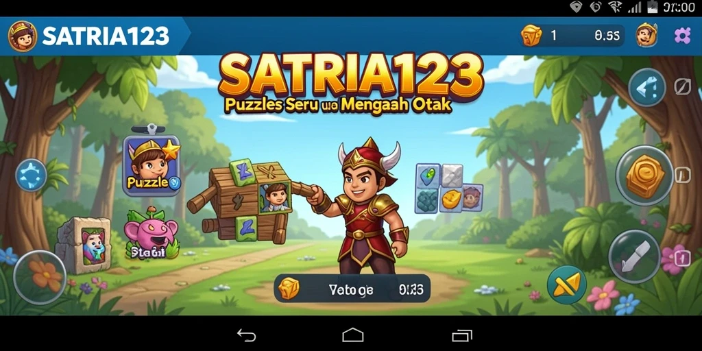 Tampilan gameplay SATRIA123 yang menantang dan menarik.